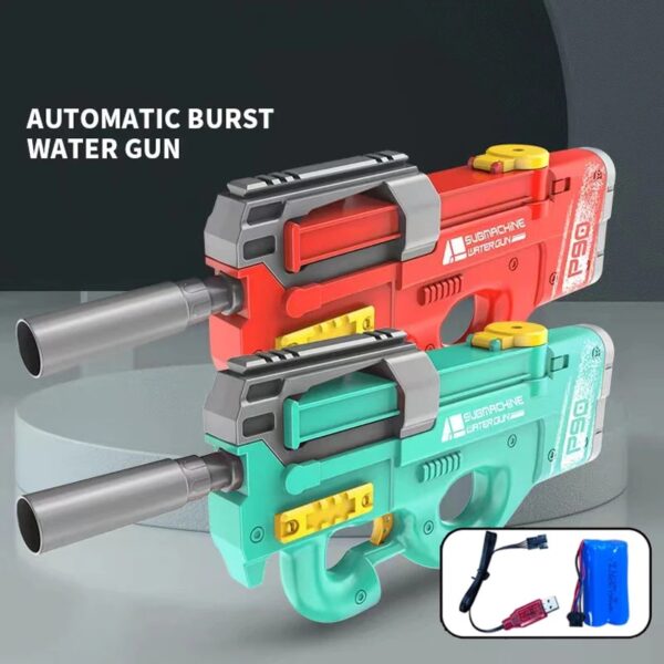 Automatic Electric Water Gun Toys Shark High Pressure Outdoor Summer Beach Toy Kids Water Fight Pool Party Water Toy - Image 8